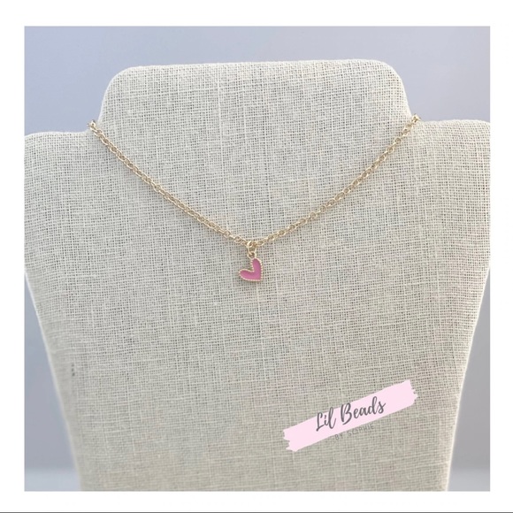 Dainty Heart Necklace - Picture 2 of 5